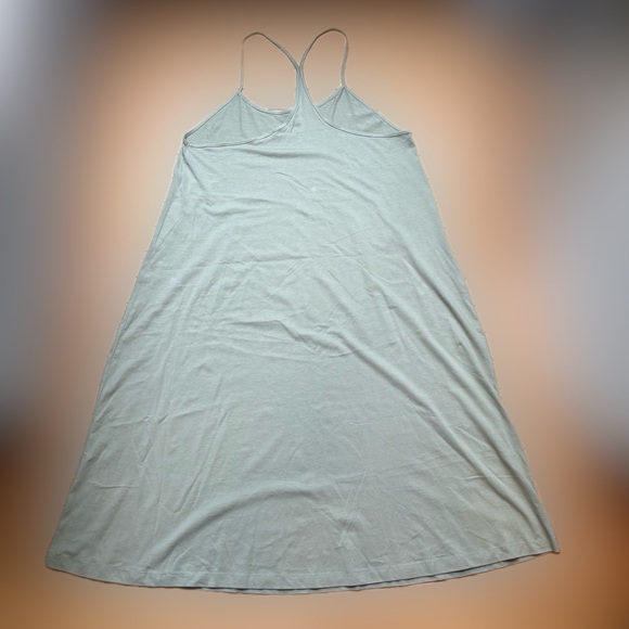 Zara Sage Green Halter Neck Maxi Dress Size Large - Picture 9 of 10